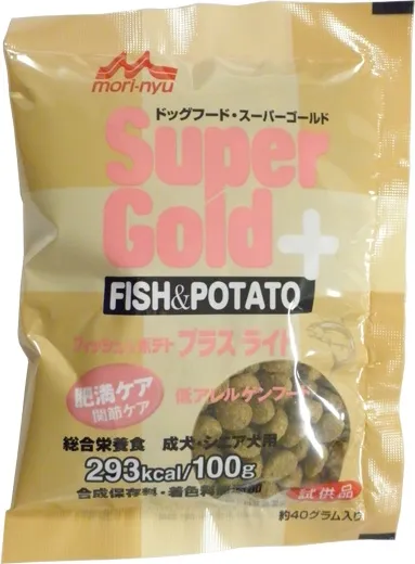 スーパーゴールド フィッシュ&ポテト プラス ライト 肥満ケア 関節ケア 低アレルゲンフード