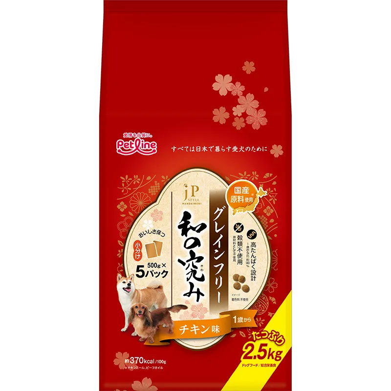 ジェーピースタイル 和の究み 小粒 グレインフリー チキン味 1歳からの成犬用