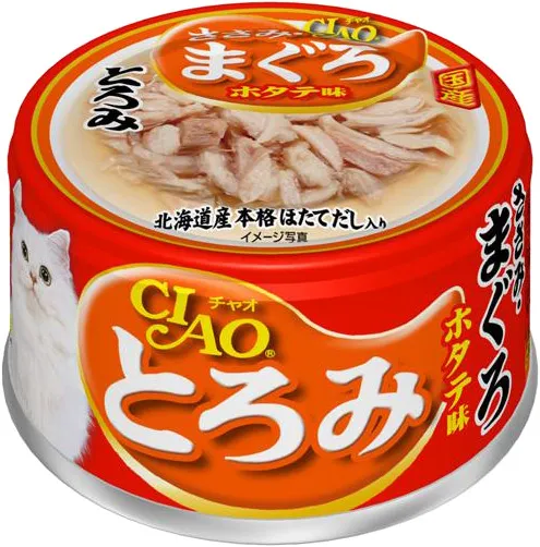 いなば CIAO とろみ ささみ・まぐろ ホタテ味 80g×24缶
