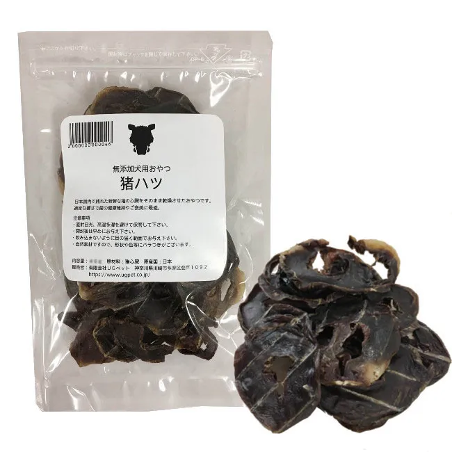 UGペット 純国産 無添加犬猫用おやつ 猪ハツ 40g