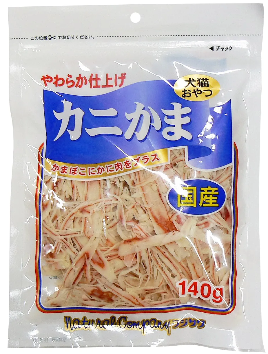 藤沢商事 猫用おやつ カニかま 40g