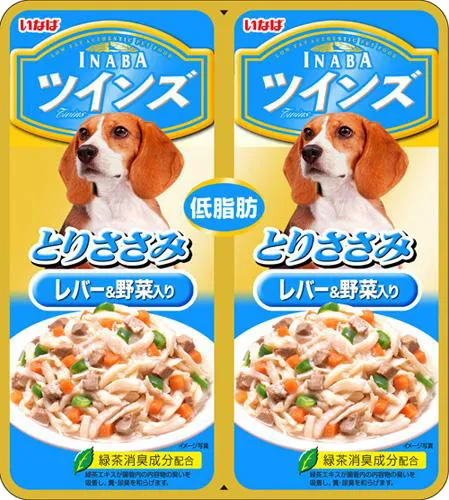 いなば ツインズ とりささみ レバー・野菜入り