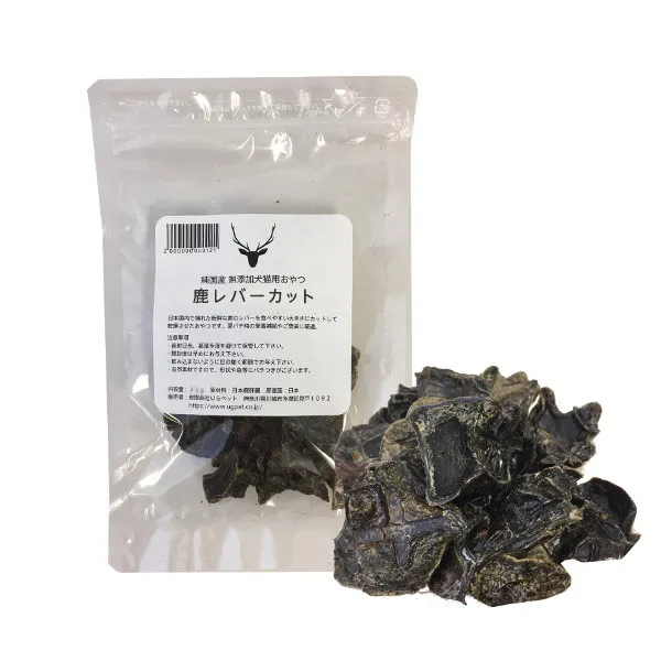 UGペット 純国産 無添加犬猫用おやつ 鹿レバーカット 30g