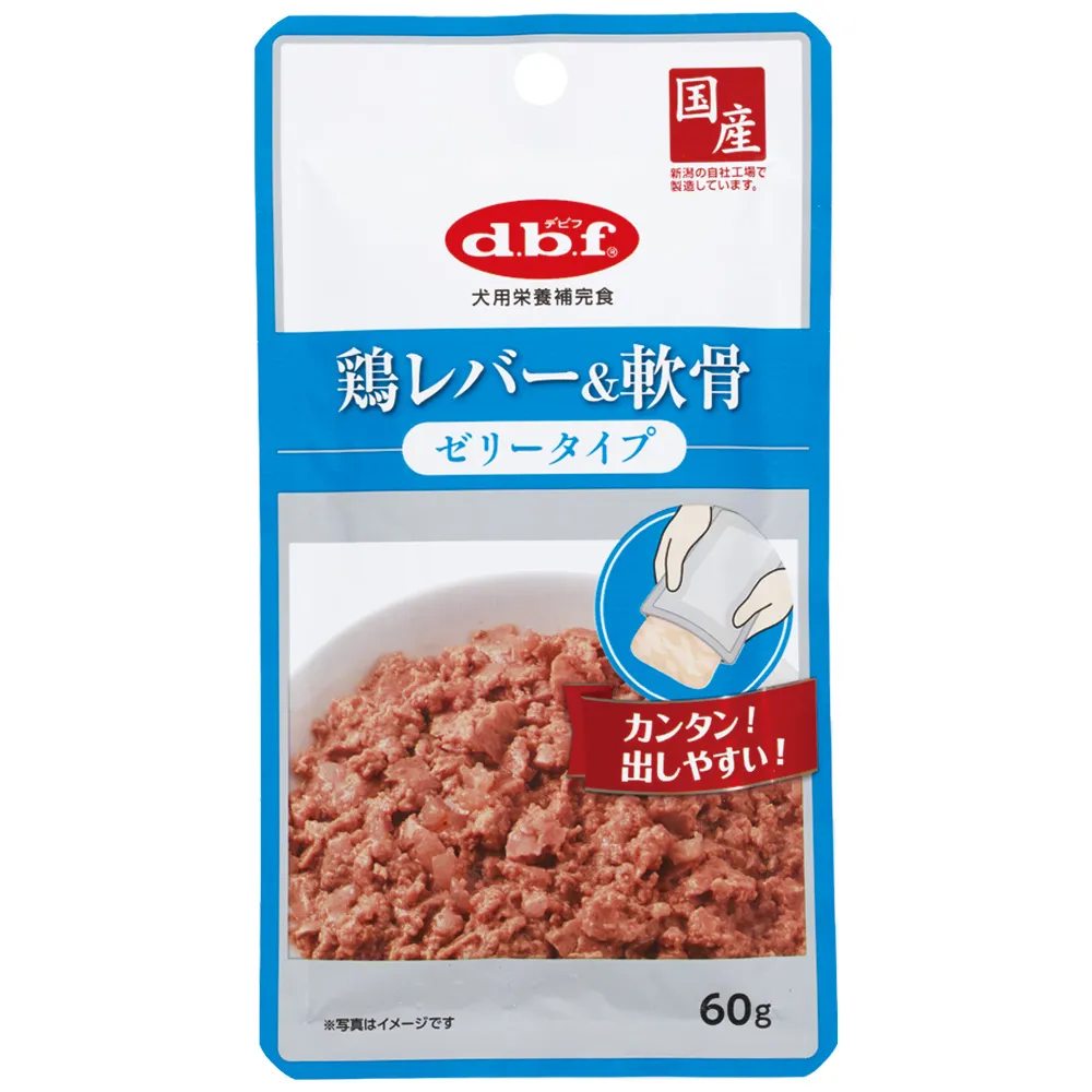 デビフ 鶏レバー&軟骨 ゼリータイプ 60g