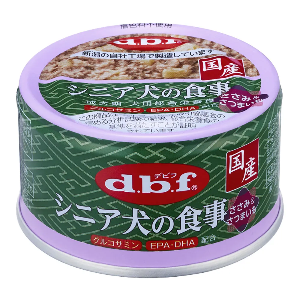 デビフ シニア犬の食事 ささみ&さつまいも 85g