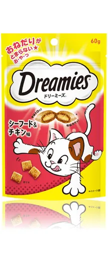 ドリーミーズ シーフード&チキン 味 60g