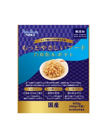 ペッツルート もっとやさしいフード 白身魚&ポテト