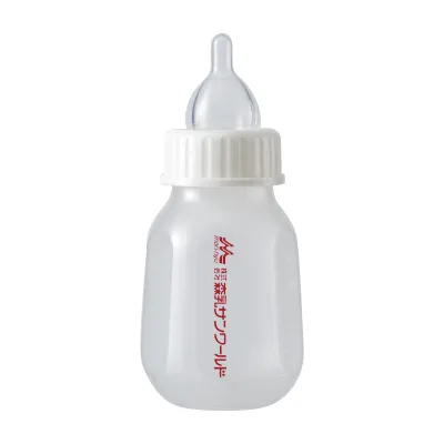 森乳サンワールド 哺乳器 シリコン・ノーマル乳首(スペア付き) 120ml