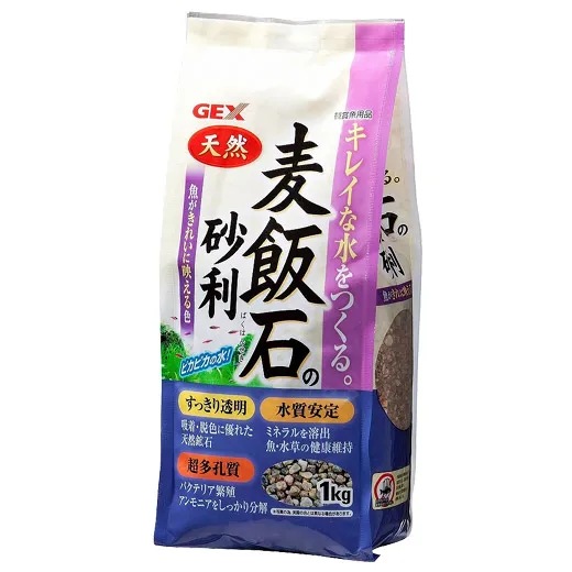 GEX 麦飯石の砂利 1kg