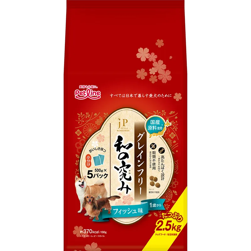 ジェーピースタイル 和の究み 小粒 グレインフリー フィッシュ味 1歳からの成犬用