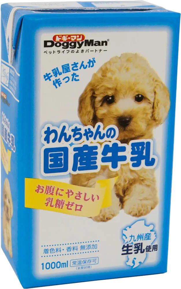ドギーマン 牛乳屋さんが作ったわんちゃんの国産牛乳