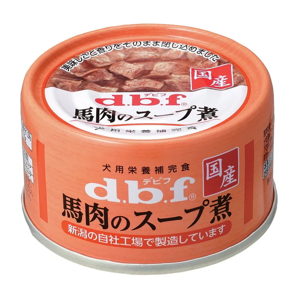 デビフ 馬肉のスープ煮 65g