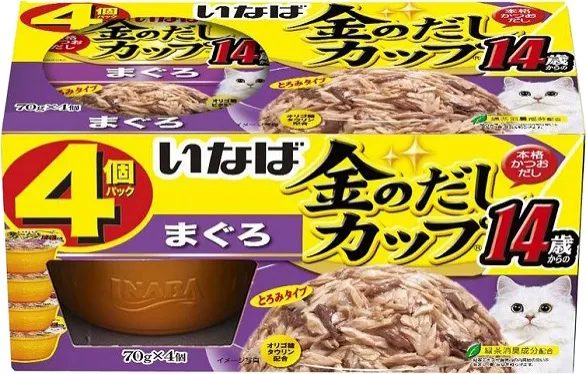 いなば 金のだしカップ 14歳からのまぐろ