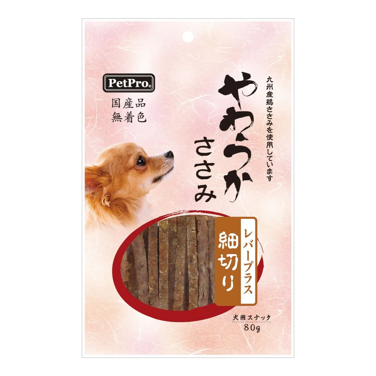 ペットプロ 国産やわらかささみレバープラス 細切り
