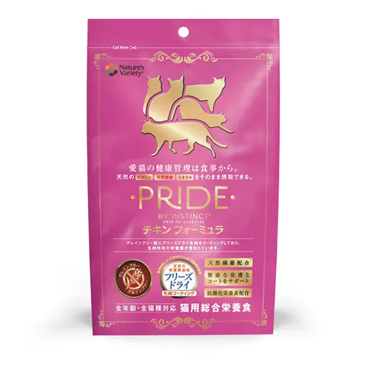 ネイチャーズバラエティ プライド バイ インスティンクト キャットフード チキン 400g