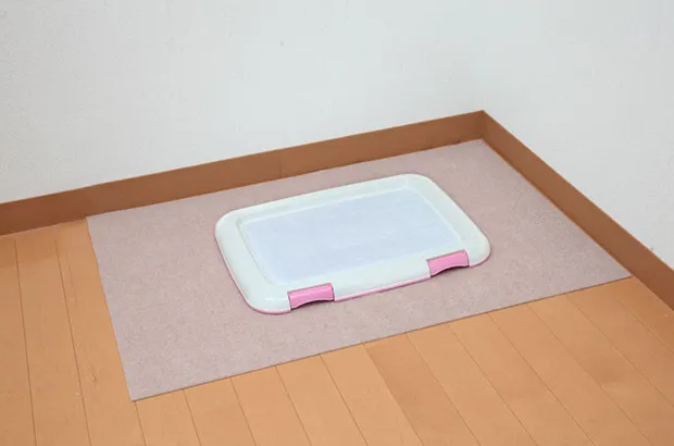 サンコー おくだけ吸着 ペット用トイレ下敷きマット 60×90cm