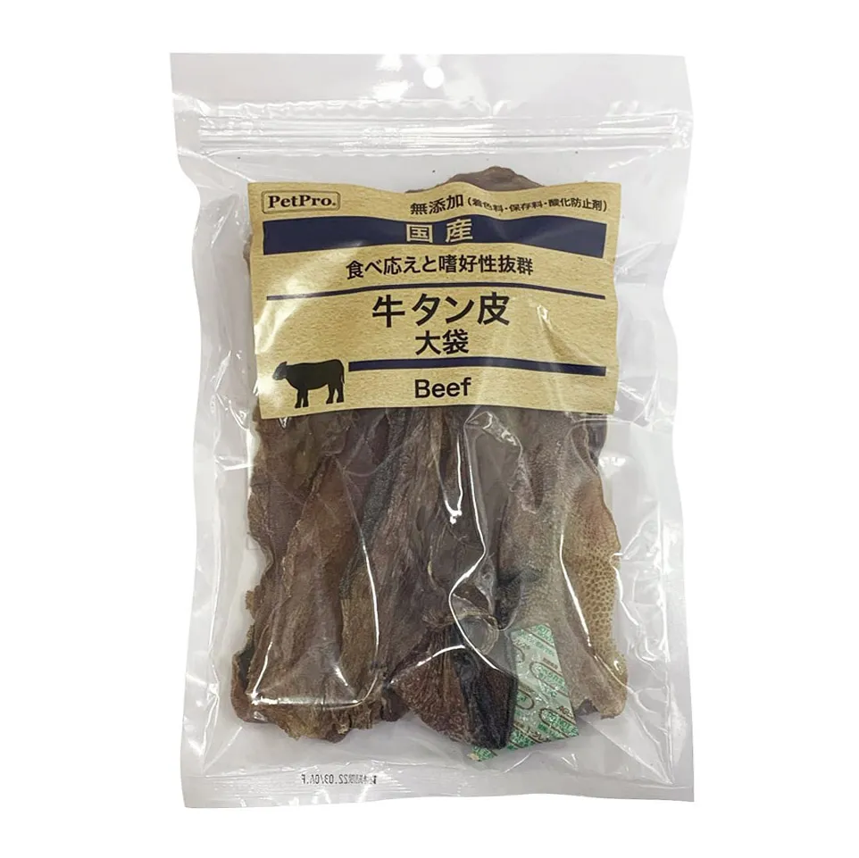 ペットプロ 国産おやつ 無添加 牛タン皮