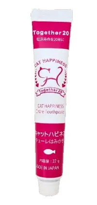 ソーシン キャットハピネス ちゅーれ歯磨き 22g