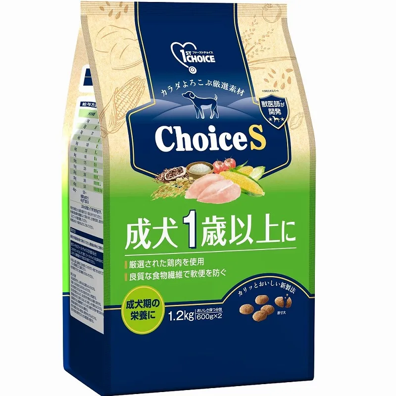 ファーストチョイス ChoiceS 成犬1歳以上に