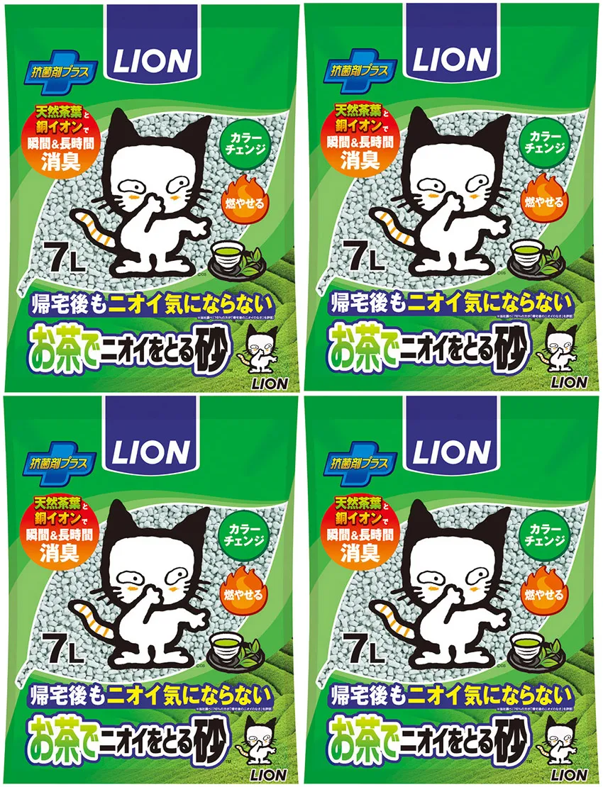 ライオン ペットキレイ お茶でニオイをとる砂