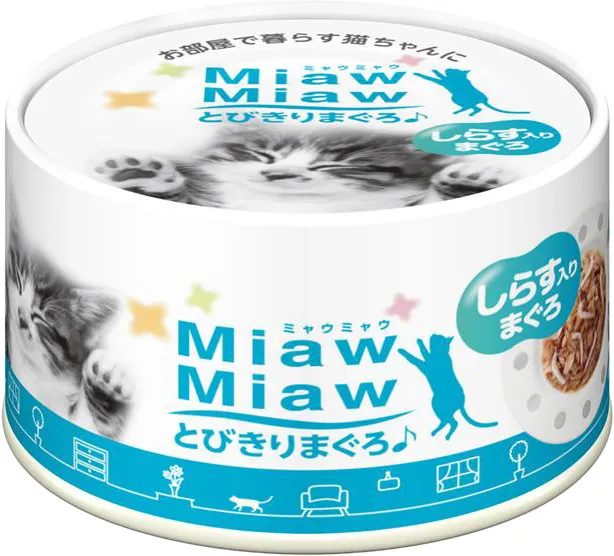 MiawMiaw とびきりまぐろ しらす入りまぐろ