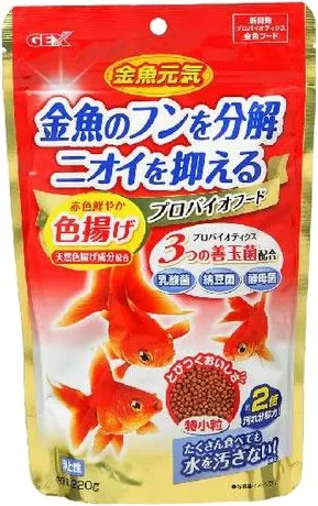 GEX 金魚元気 プロバイオフード 色揚げ