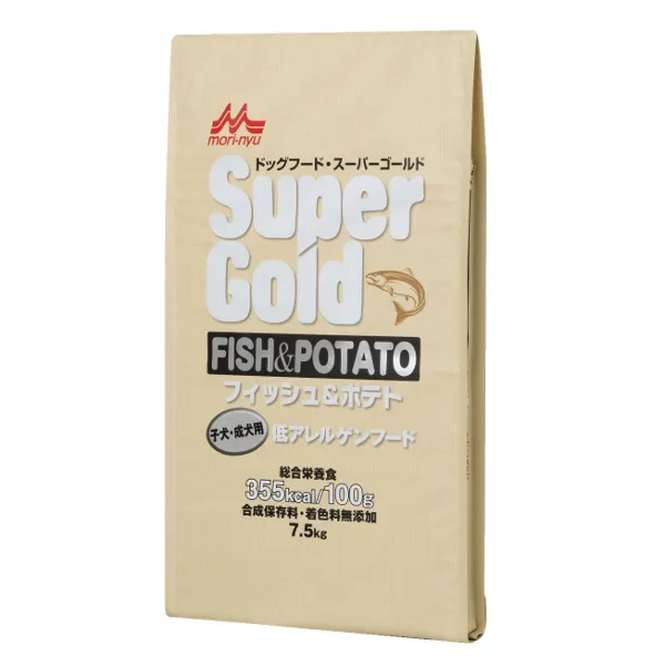 スーパーゴールド フィッシュ&ポテト 子犬・成犬用 低アレルゲンフード