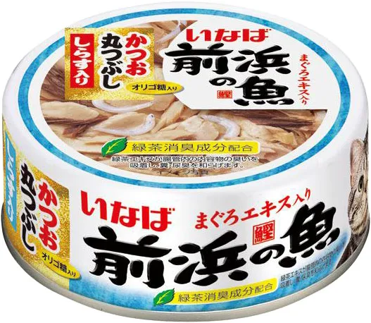 いなば 前浜の魚 かつお丸つぶし しらす入り