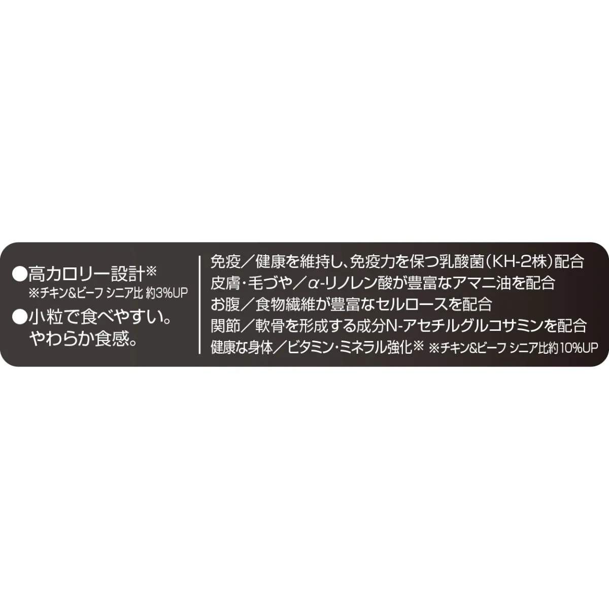 モアソフトプレミアム チキン&ビーフ ハイシニア