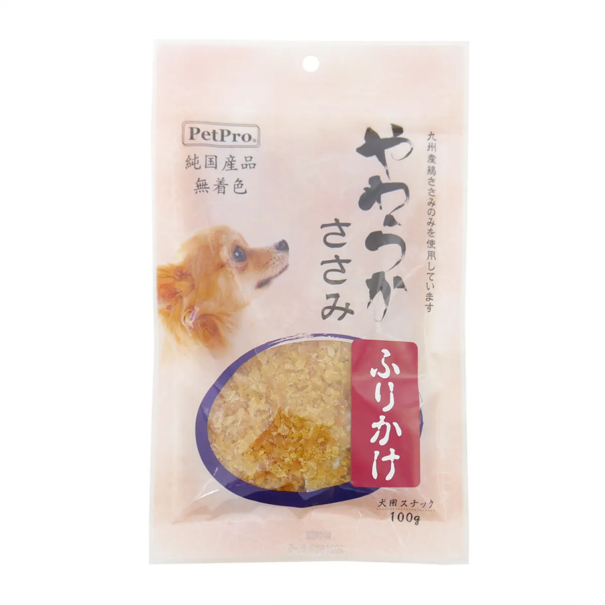 ペットプロ 純国産やわらかささみふりかけ