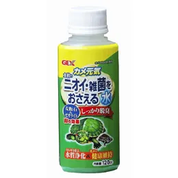 GEX カメ元気 水槽のニオイ・雑菌をおさえる水
