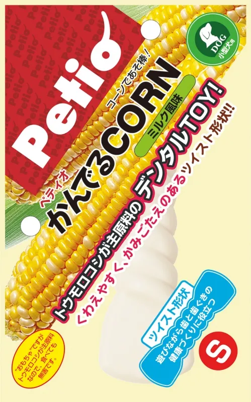 ペティオ かんでるCORN ツイスト ミルク風味