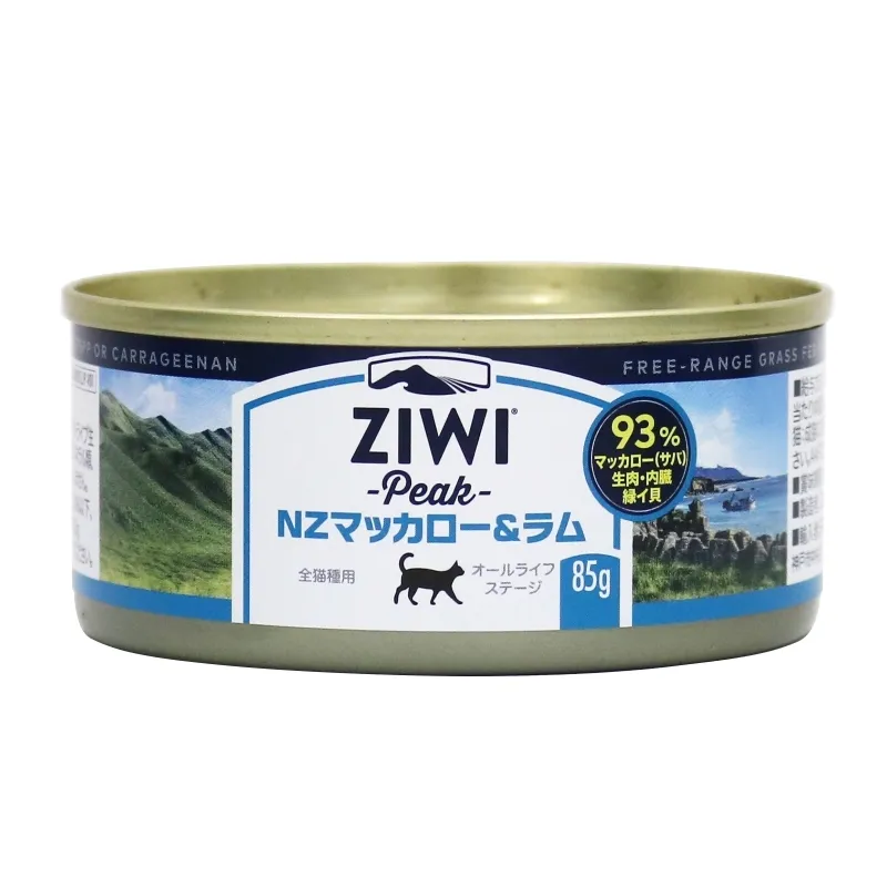 ZiwiPeak キャット缶 ニュージーランドマッカロー&ラム