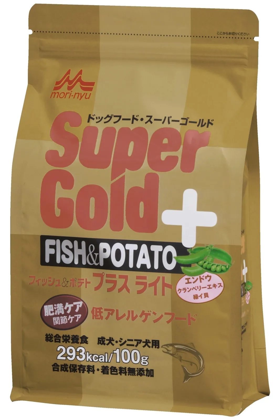 スーパーゴールド フィッシュ&ポテト プラス ライト 肥満ケア 関節ケア 低アレルゲンフード