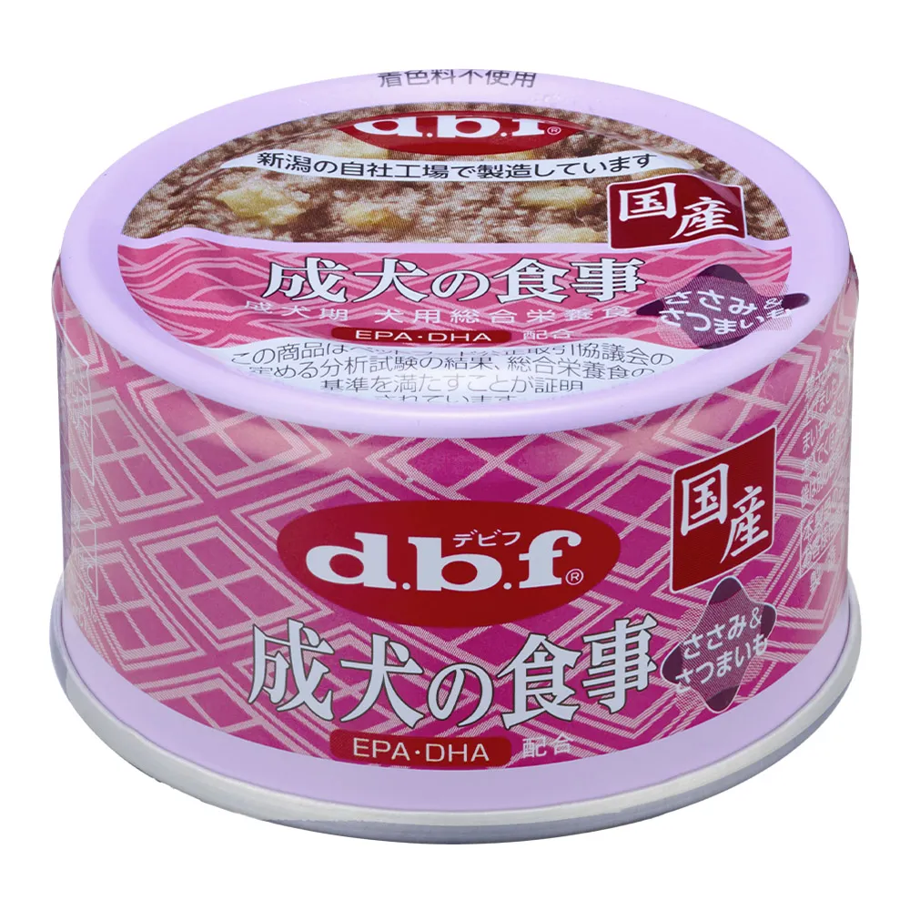 デビフ 成犬の食事 ささみ&さつまいも 85g