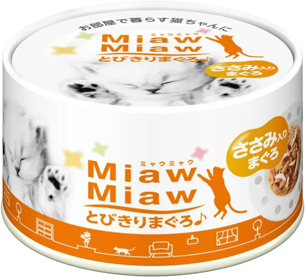 MiawMiaw とびきりまぐろ ささみ入りまぐろ
