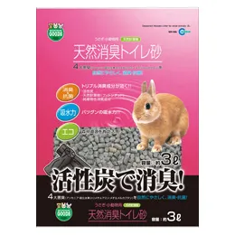 マルカン 天然消臭トイレ砂 3L