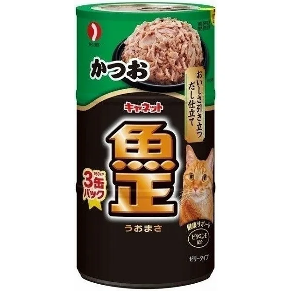 キャネット 魚正 かつお 160g