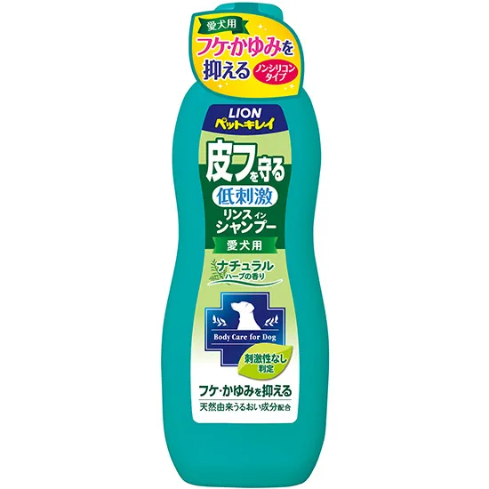 ライオン ペットキレイ 皮フを守るリンスインシャンプー 愛犬用 330ml
