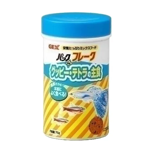 GEX パックDEフレーク グッピー・テトラの主食