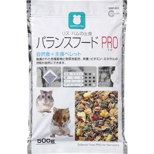 リス・ハムの主食バランスフードPRO