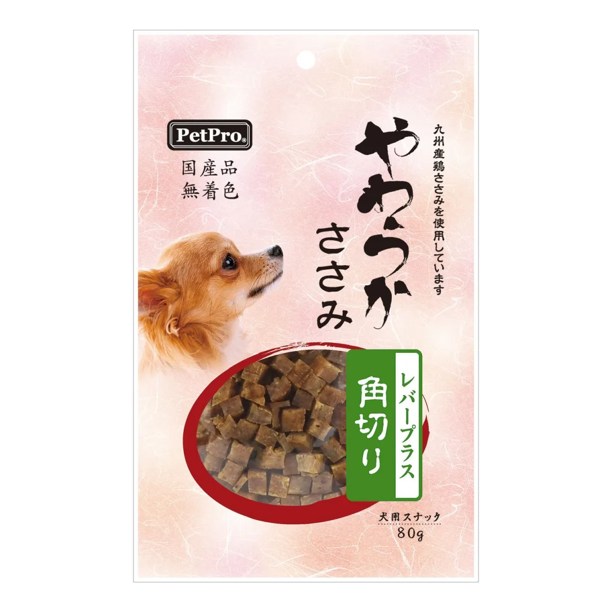 ペットプロ 国産やわらかささみレバープラス 角切り