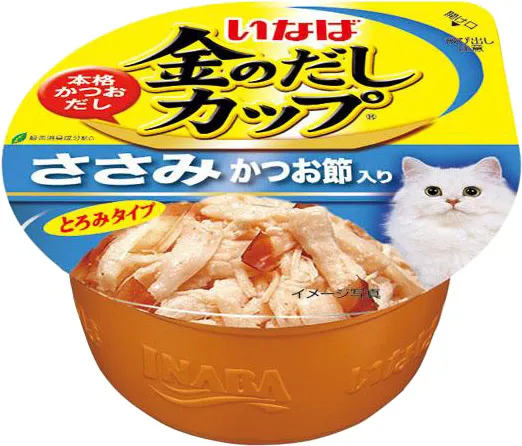 いなば 金のだしカップ ささみ かつお節入り