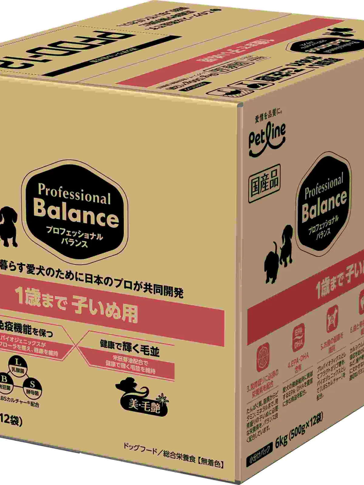 プロフェッショナル・バランス 1歳まで 子いぬ用 1kg(500g×2)
