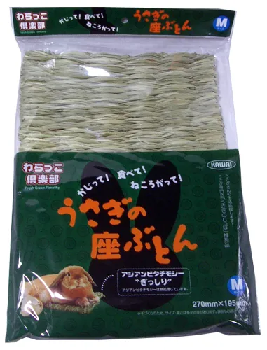 わらっこ倶楽部 うさぎの座ぶとん