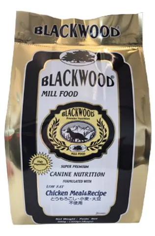 ブラックウッド LOW FAT チキン 全犬種 成犬期-老齢期
