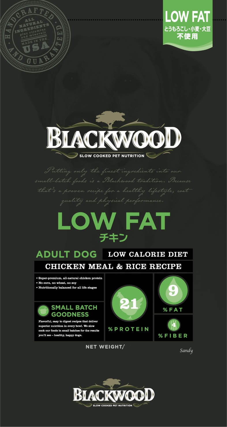 ブラックウッド LOW FAT チキン 全犬種 成犬期-老齢期 | UGペット.com