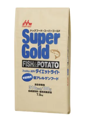 スーパーゴールド フィッシュ&ポテト ダイエットライト 体重調整用 低アレルゲンフード
