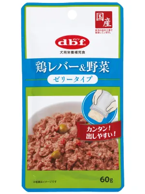商品 デビフ 鶏レバー&野菜 ゼリータイプ 60g 画像
