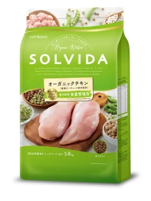 ソルビダ グレインフリー チキン 室内飼育体重管理用